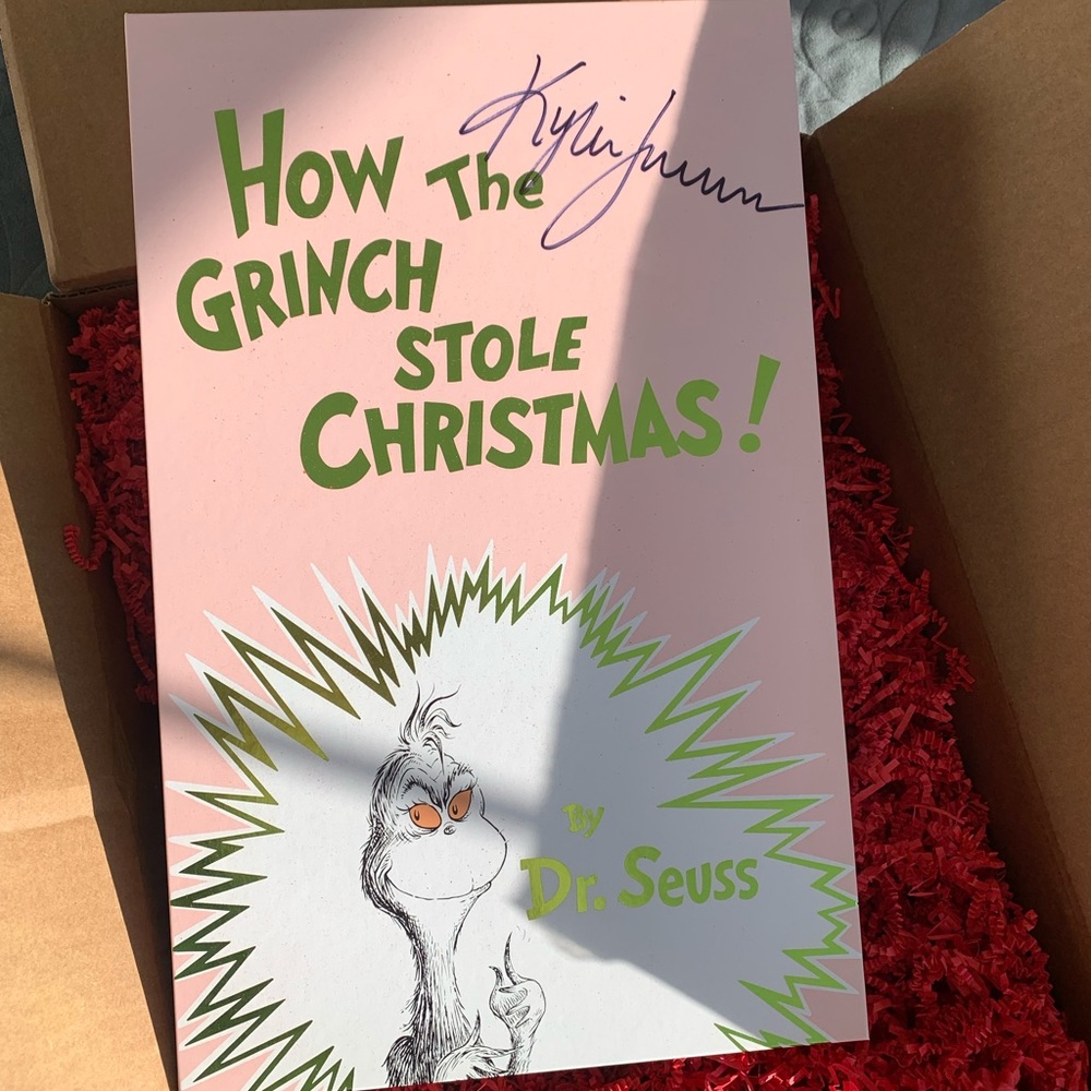 Kylie x The Grinch Signed PR Box